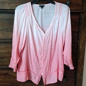 New Direction faded blouse